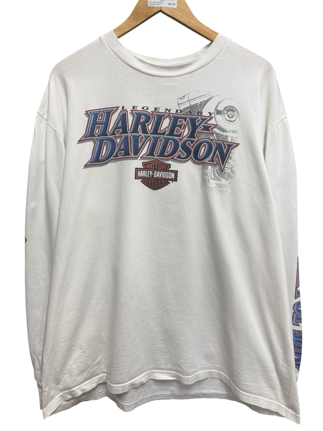 Pre Owned Harley Davidson Reno, Nevada Long Sleeve Size XL