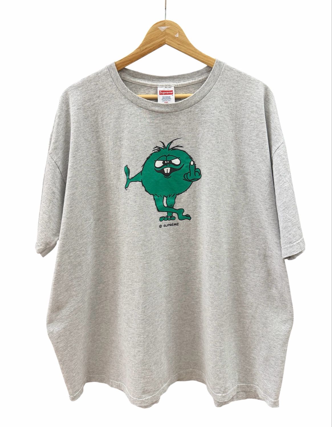 Supreme Camacho Tee Size XXL (WORN), Colour: ASH