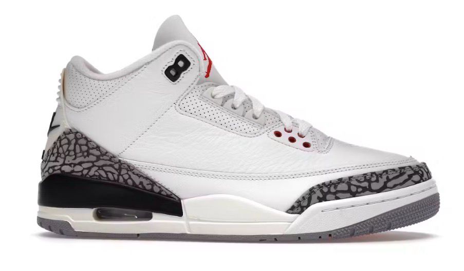DS Jordan 3 Retro White Cement Reimagined Size 9