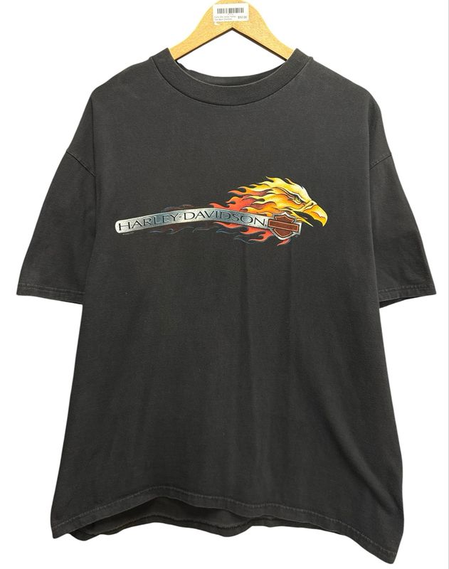 Early 00s Valley Harley Davidson Stockton, California Tee Size XL