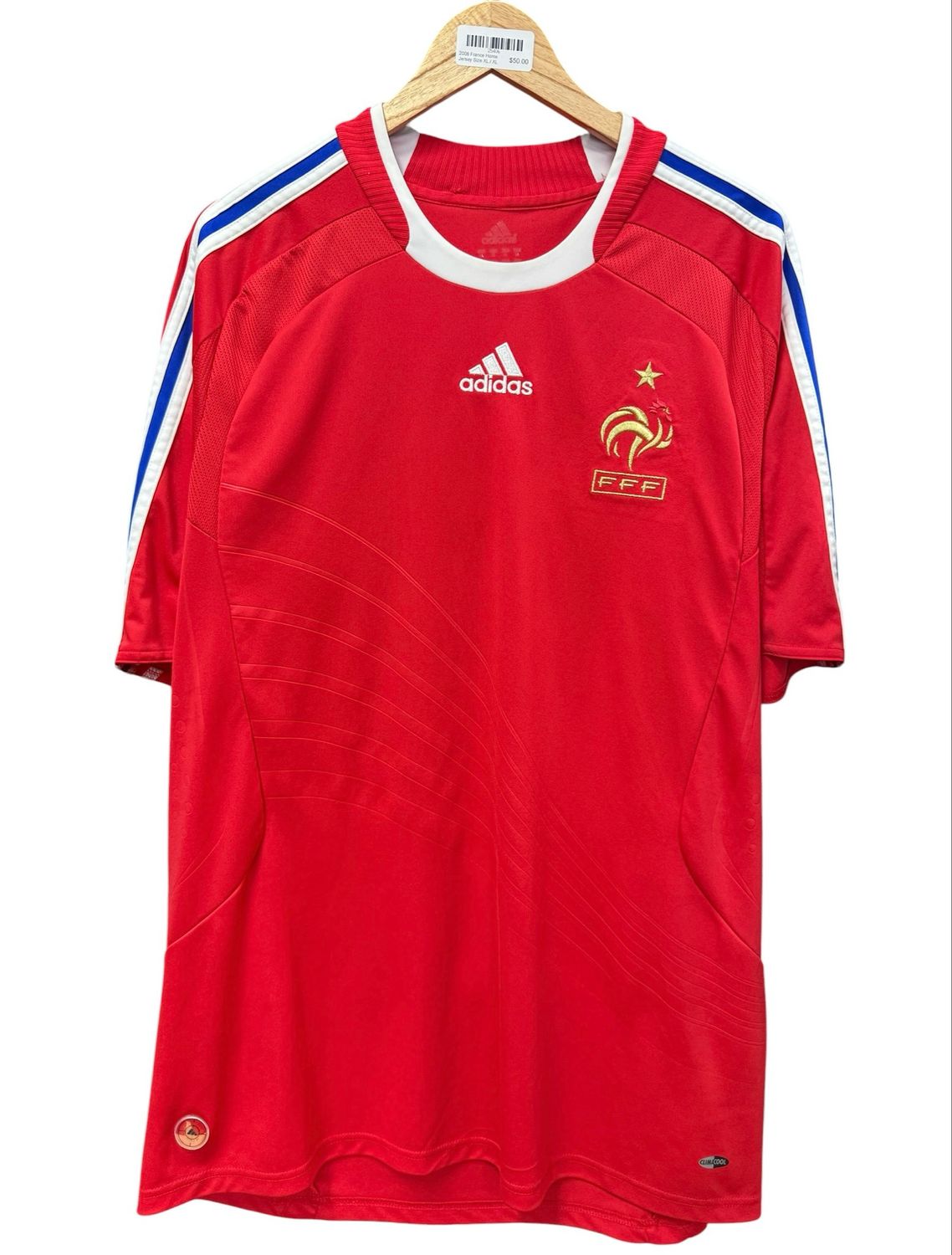 2008 France Home Jersey Size XL
