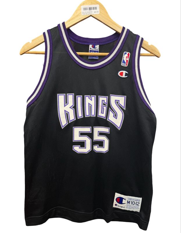 Early 00s Sacramento Kings Jason Williams Jersey Size M Youth