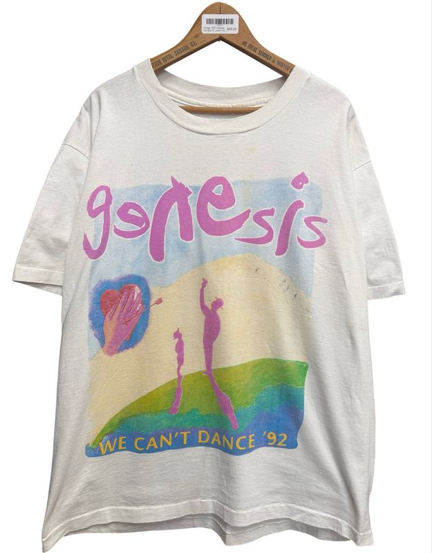 Vintage 1992 Genesis Tee Size XL 23x30