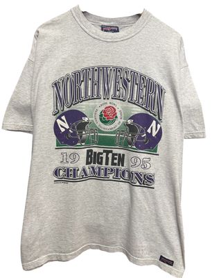 Vintage 1995 Northwestern Champions Tee Size XL