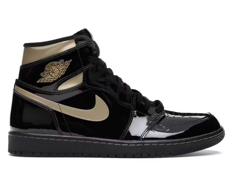 Jordan 1 Retro High Black Metallic Gold (2020) Size 11 (NEW)
