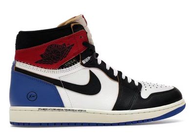 Jordan 1 Retro High OG SP Fragment x Union LA Varsity Red Sport Royal
