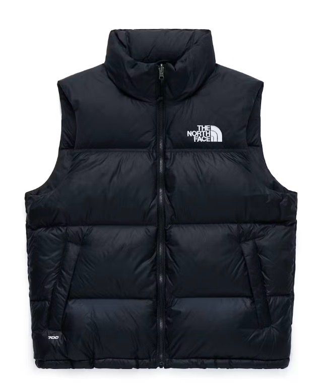 New The North Face 1996 Retro Nuptse Vest Recycled TNF Black Size XL