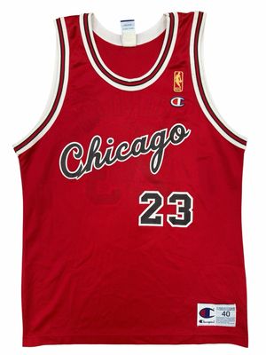 Vtg Champion Chicago Bulls Michael Jordan Jersey Size S