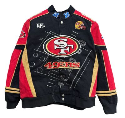49ers Jacket Size Youth XL Fits Like Small