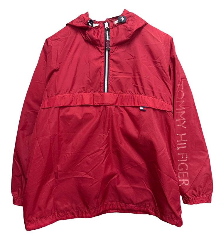 Vinatge Tommy Hilfiger Windbreaker Anorak Size Youth L