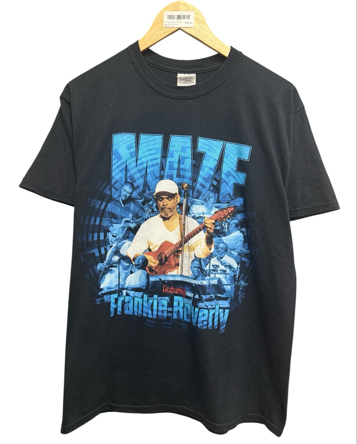 Vintage Maze Frankie Beverly Tee Size Medium