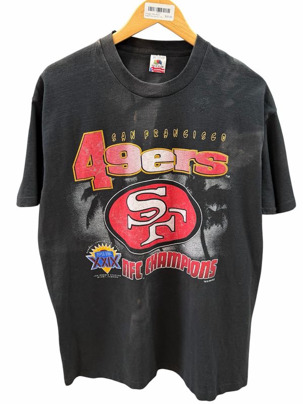 Vintage 1995 49ers Faded Tee Size XL