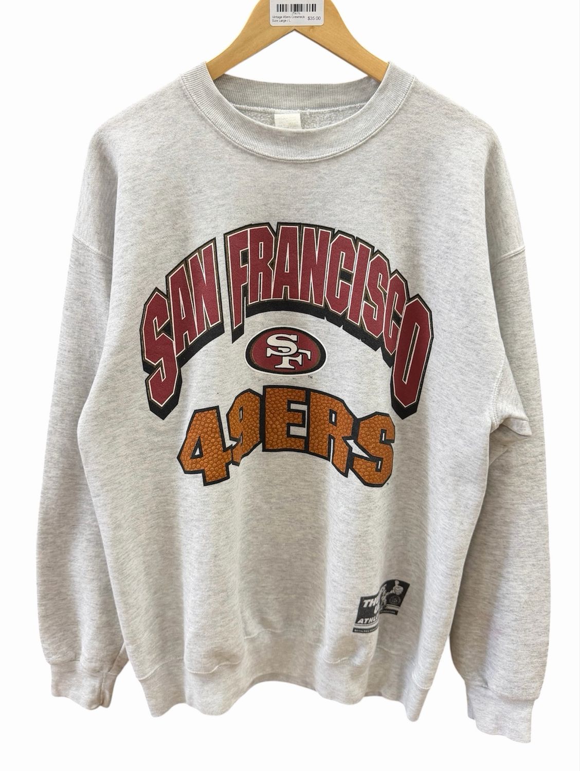 Vintage 49ers Crewneck Size Large