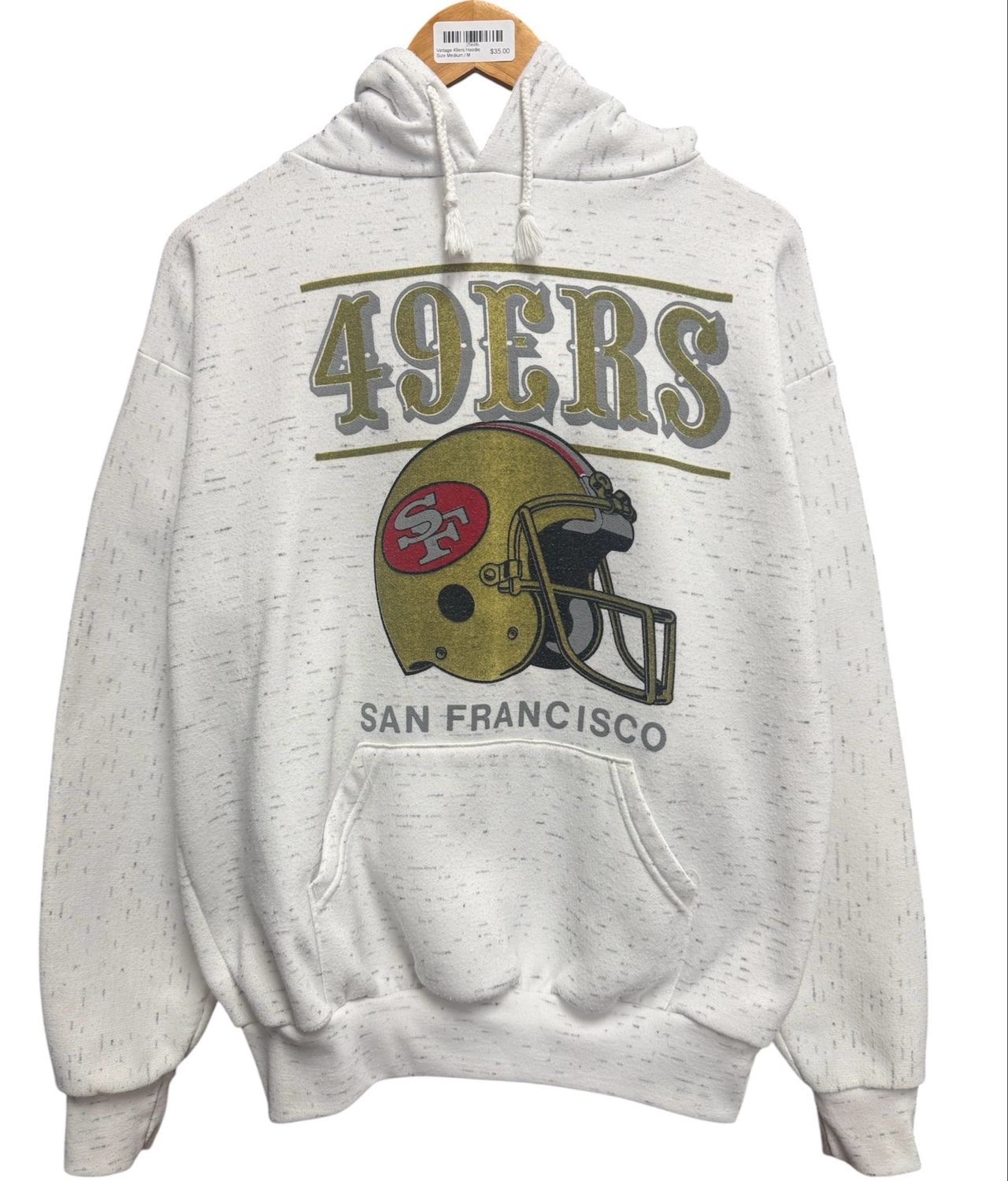 Vintage 49ers Hoodie Size Medium