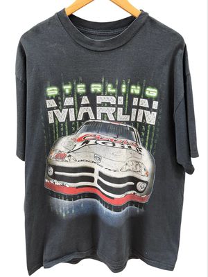 Vintage 2001 Sterling Marlin NascarTee Size XL 24x30