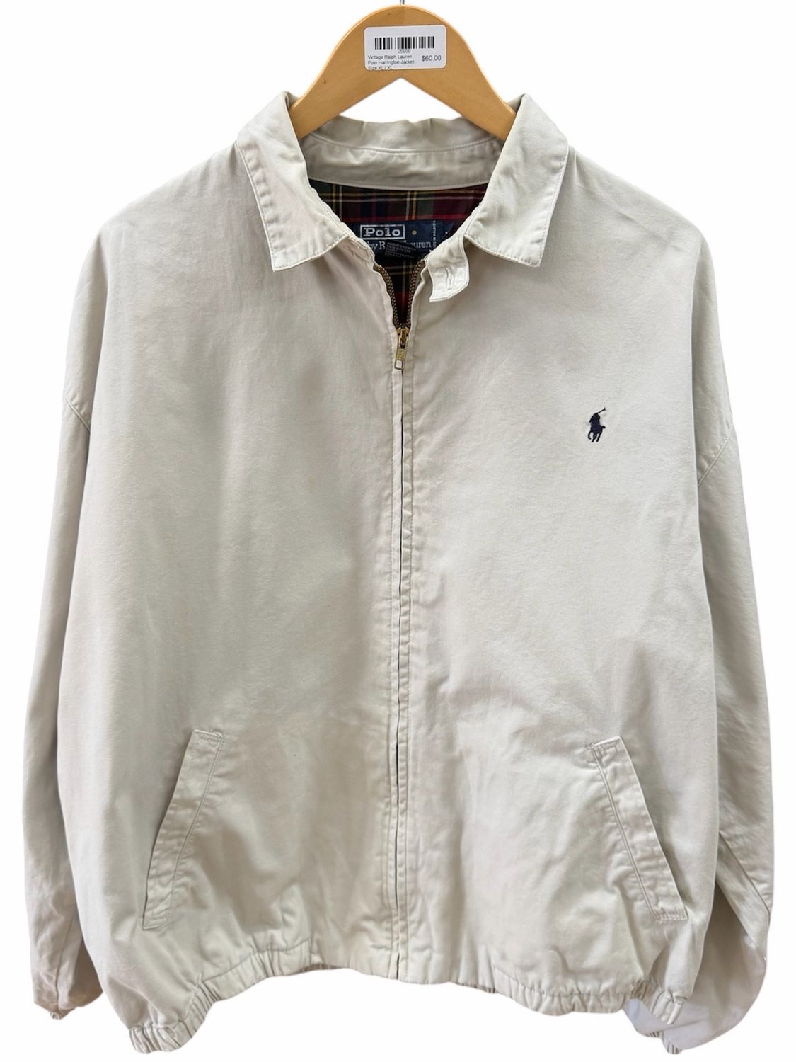 Vintage Ralph Lauren Polo Harrington Jacket Size XL
