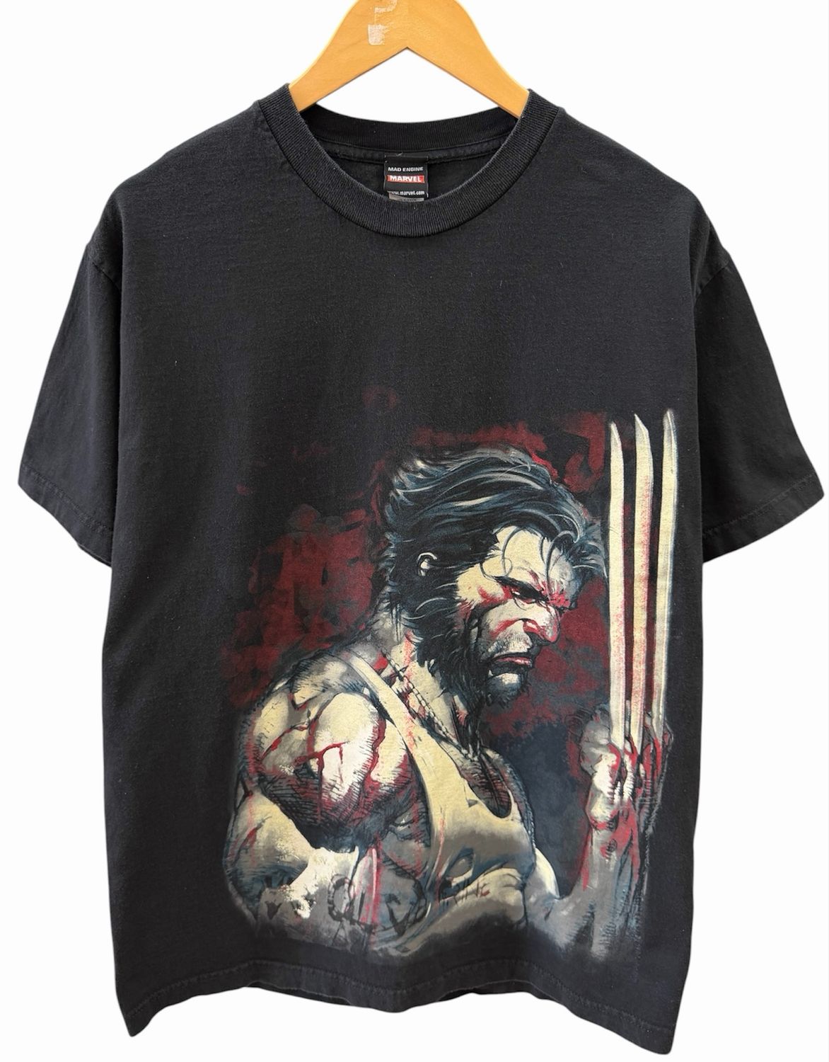 Marvel Mad Engine Wolverine Tee Size Large