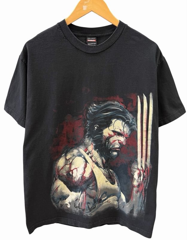 Marvel Mad Engine Wolverine Tee Size Large