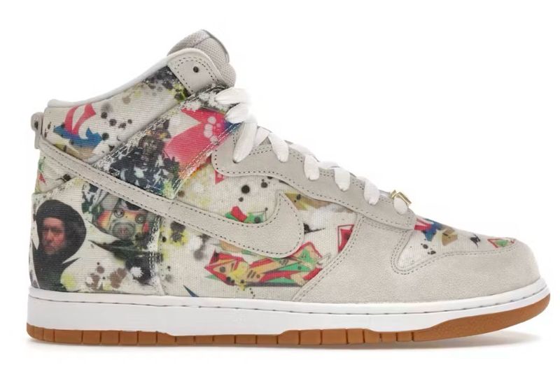 DS Nike SB Dunk High Supreme Rammellzee Size 10.5