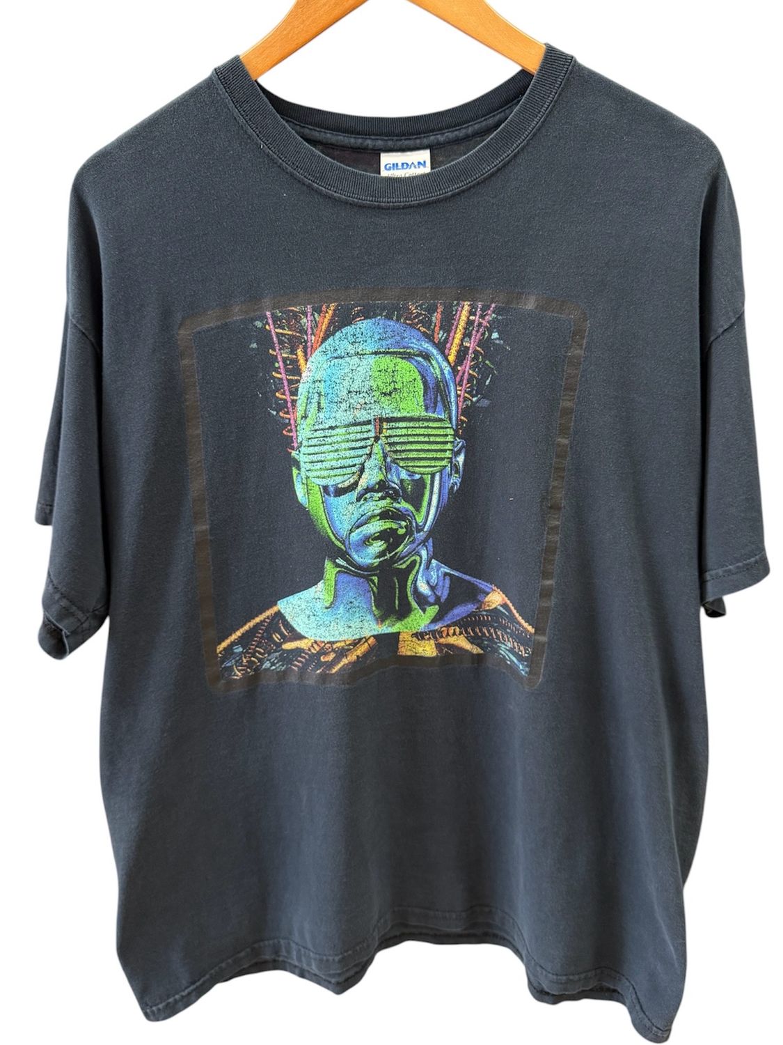Kanye Glow In The Dark Tee Size L