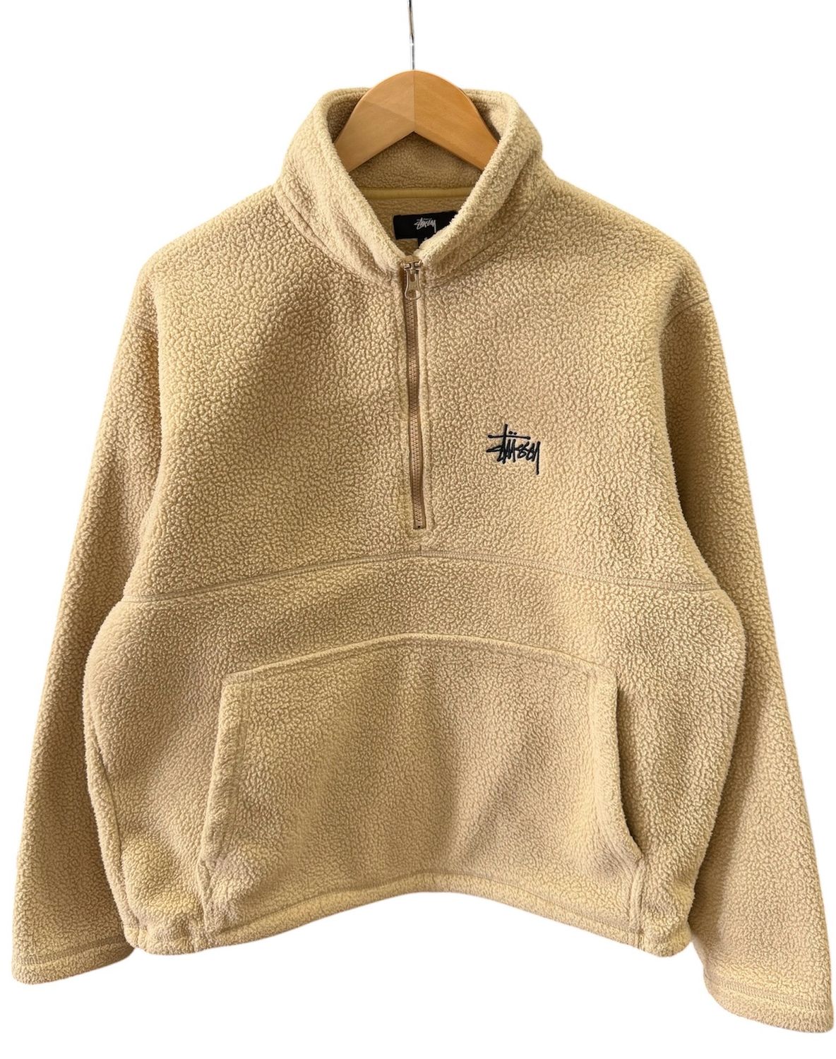 Stussy Fleece Quarter Zip Size Small (Pre-owned)