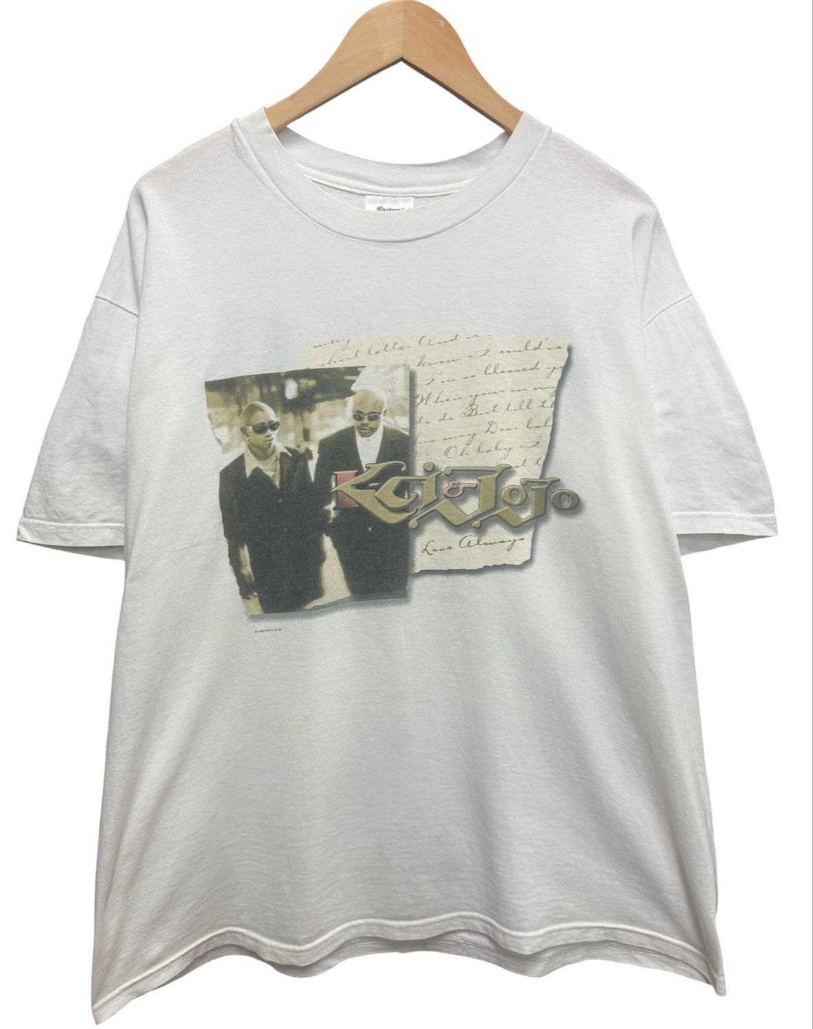 Vtg 1998 K-Ci &amp; JoJo Love Always Tour Tee Size L 22x29