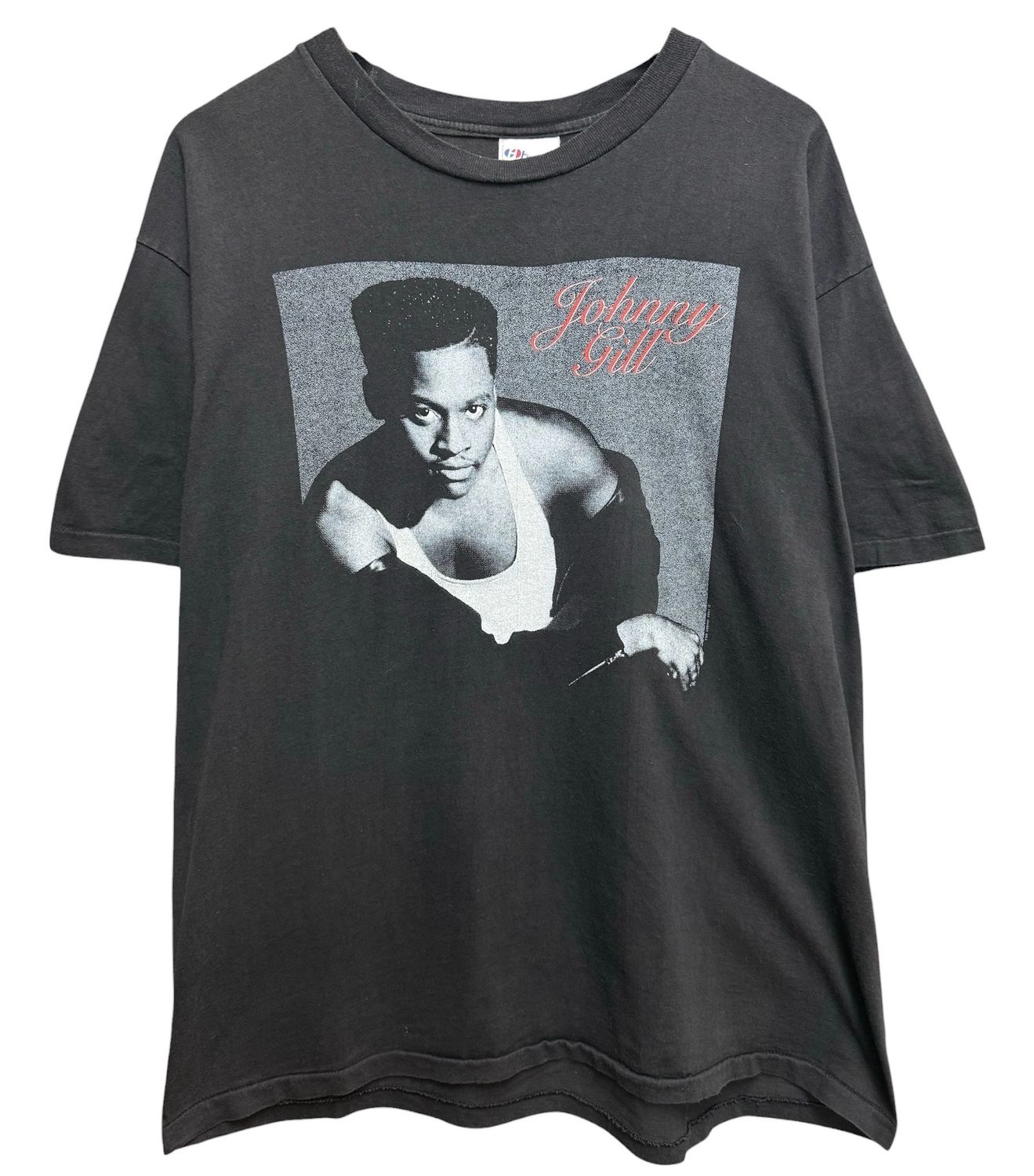 Vtg 90s Johnny Gill Tour Tee Size XL 22x30