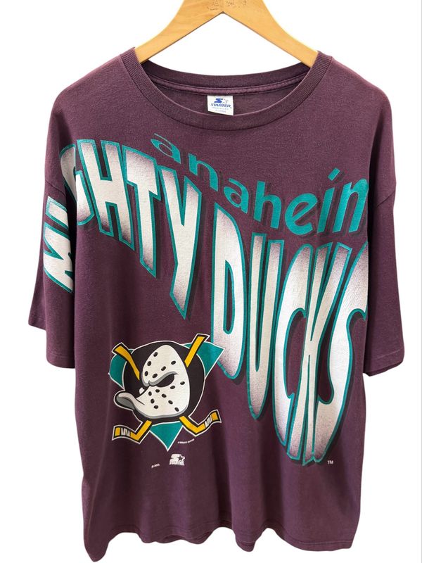 Vtg Mighty Ducks Tee Size XL