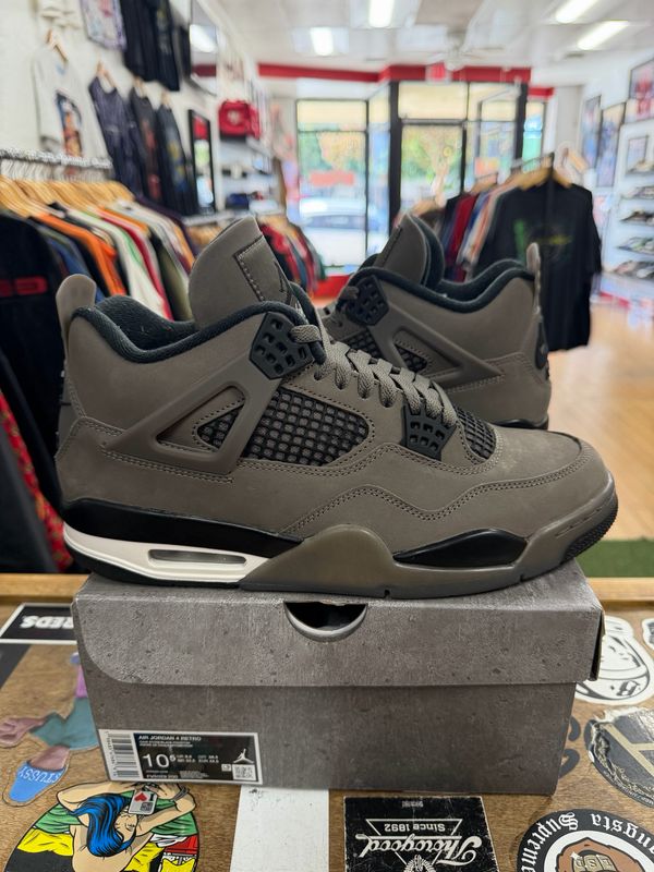 Jordan 4 Retro Cave Stone Size 10.5 (Pre-Owned)