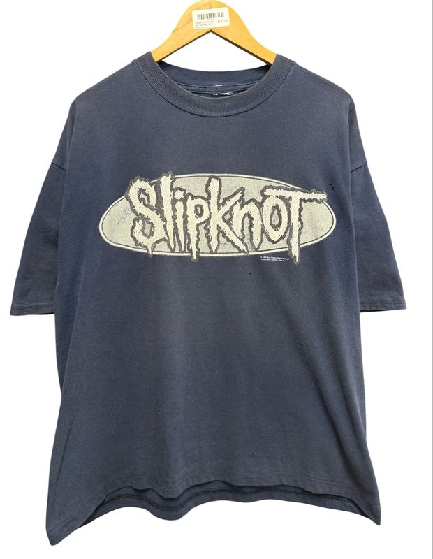 Vintage 1999 Slipknot Tee Hemmed 24x28 (Boxy XL)