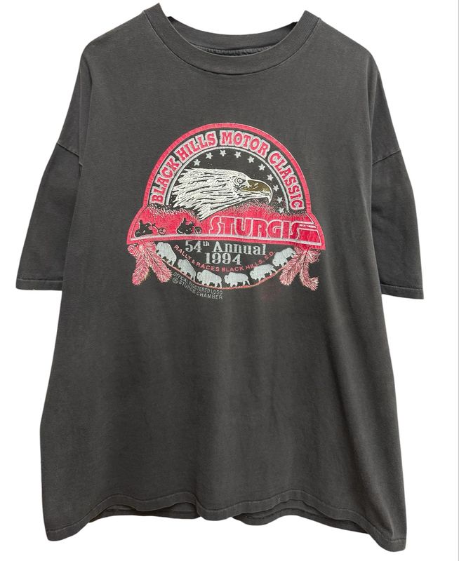 Vintage 1994 Black Hills Sturgis Tee Size XXL 27x33