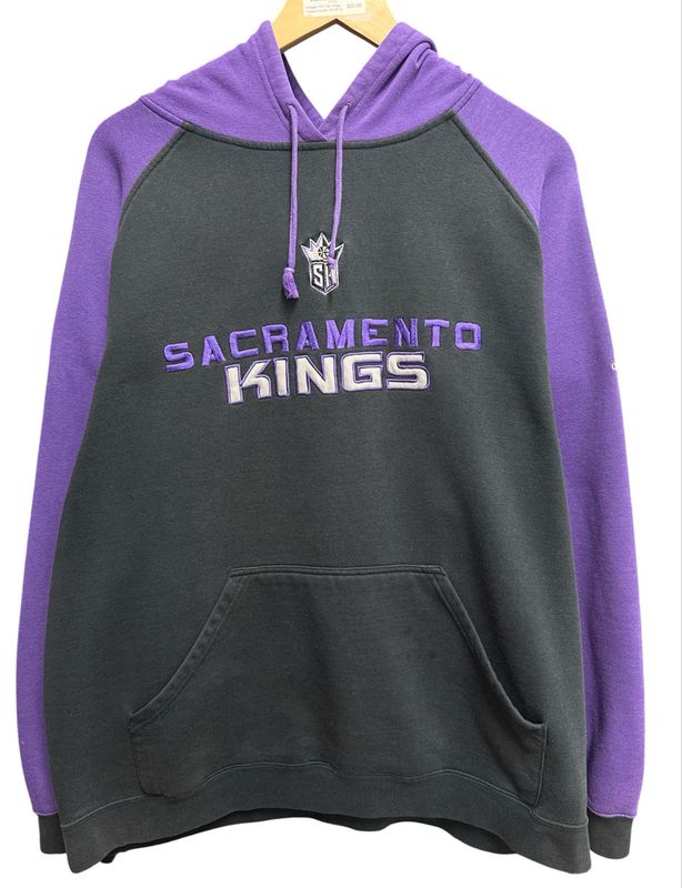 Vintage Y2K Sac Kings Adidas Hoodie 26x30 XL