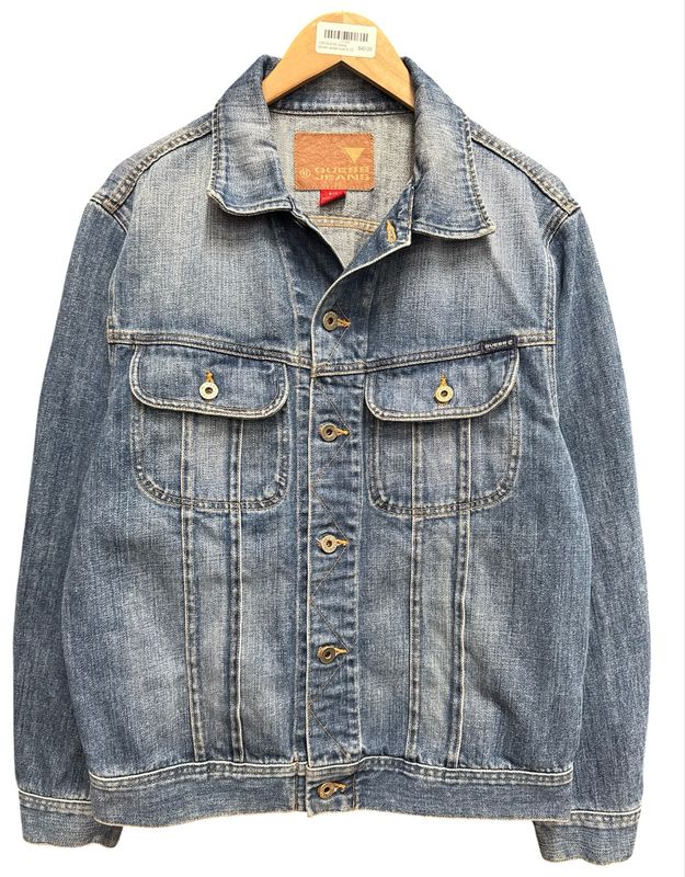 Y2K GUESS Jeans Denim Jacket Size S