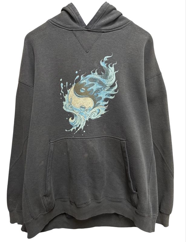 Vintage JNCO Ying-Yang Hoodie Size XL