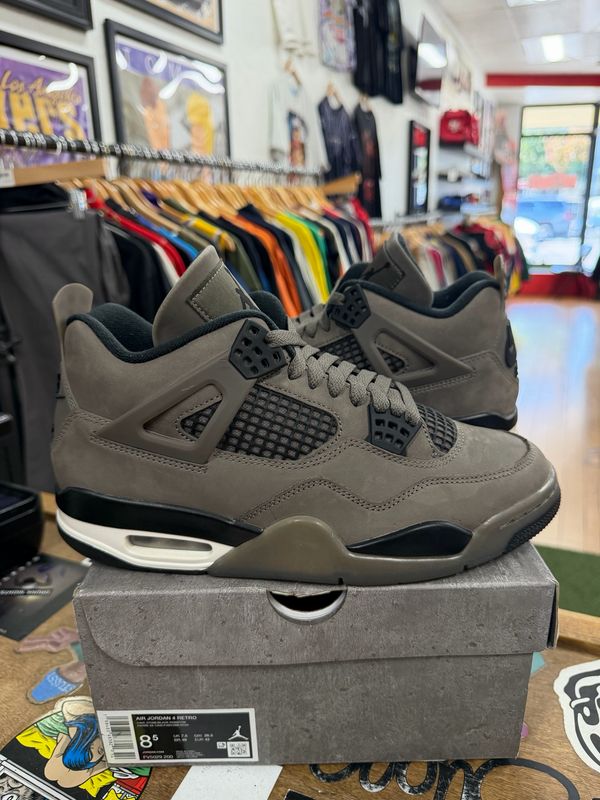 Pre Owned Jordan 4 Retro Cave Stone Size 8.5