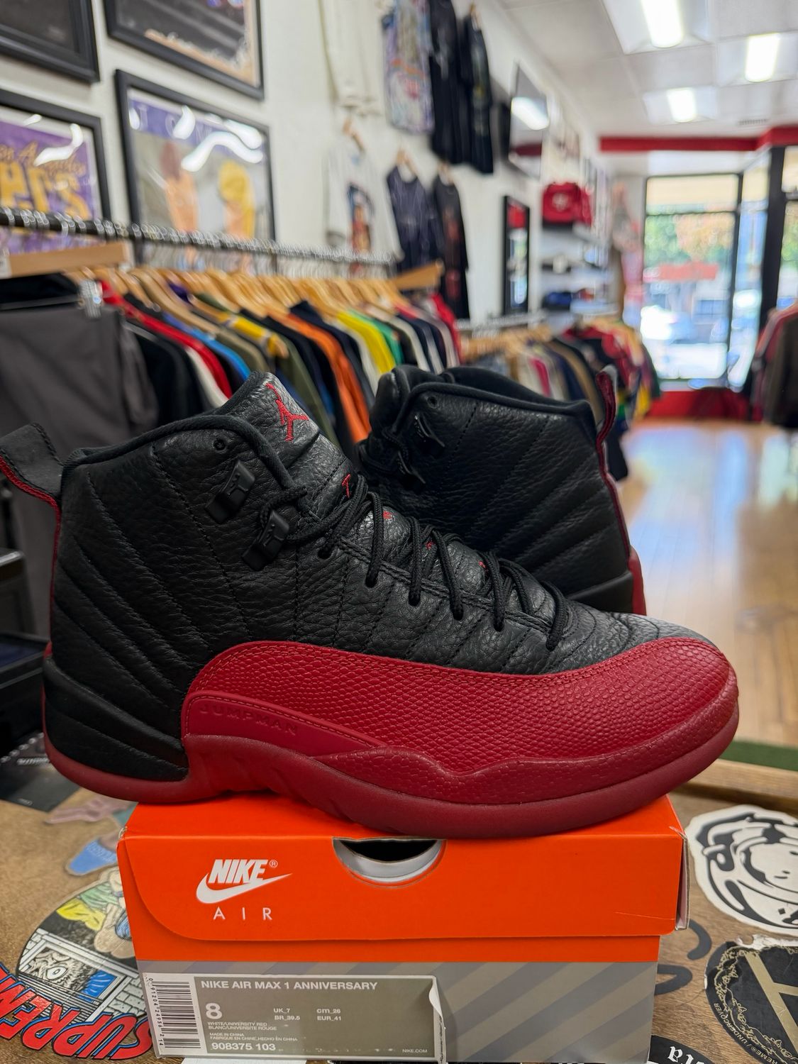 Pre Owned Jordan 12 Retro Flu Game (2025) Size 8 *REP BOX*