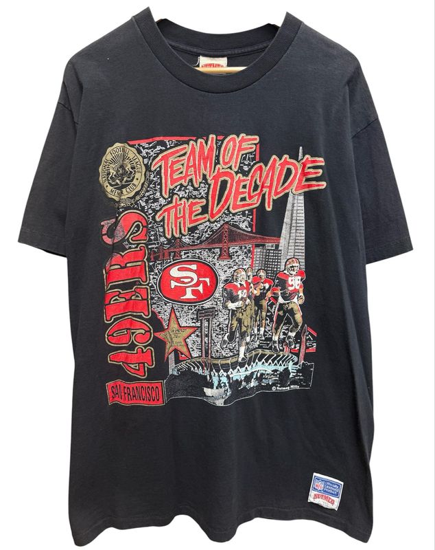 Team of the Decade Vintage 49ers Tee Size XL