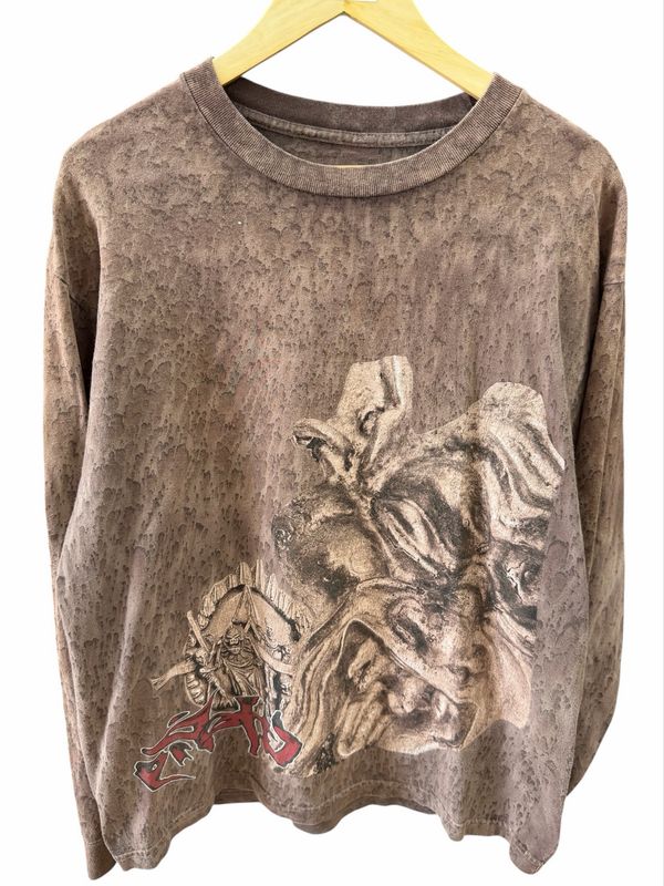 Travis Scott Utopia/Circus Maximus Tour Merch Brown Long Sleeve Size Large