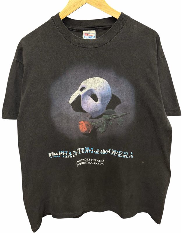 Vtg Phantom of The Opera Toronto,Canada Tee Size L 21x28