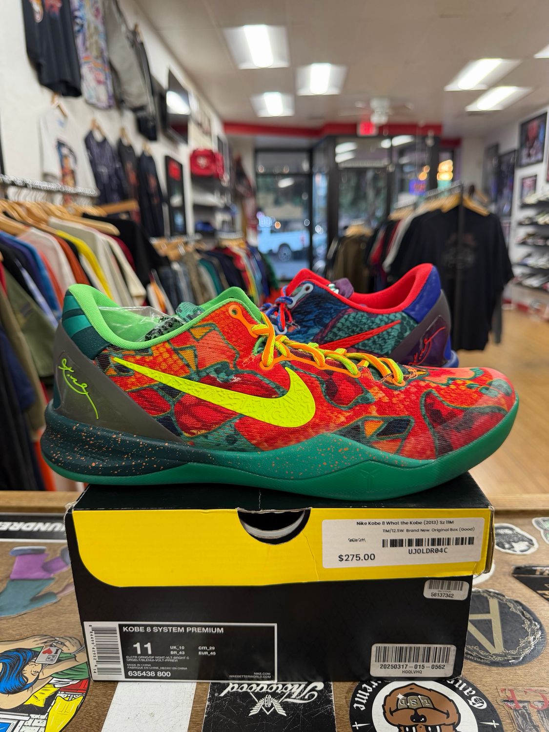Nike Kobe 8 What the Kobe (2013) Size 10.5 (Pre-Owned)