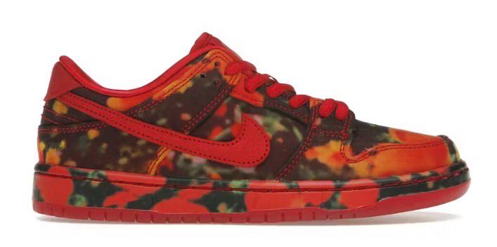 DS Nike SB Dunk Low The Wizard of Oz Poppy Field Size 11C