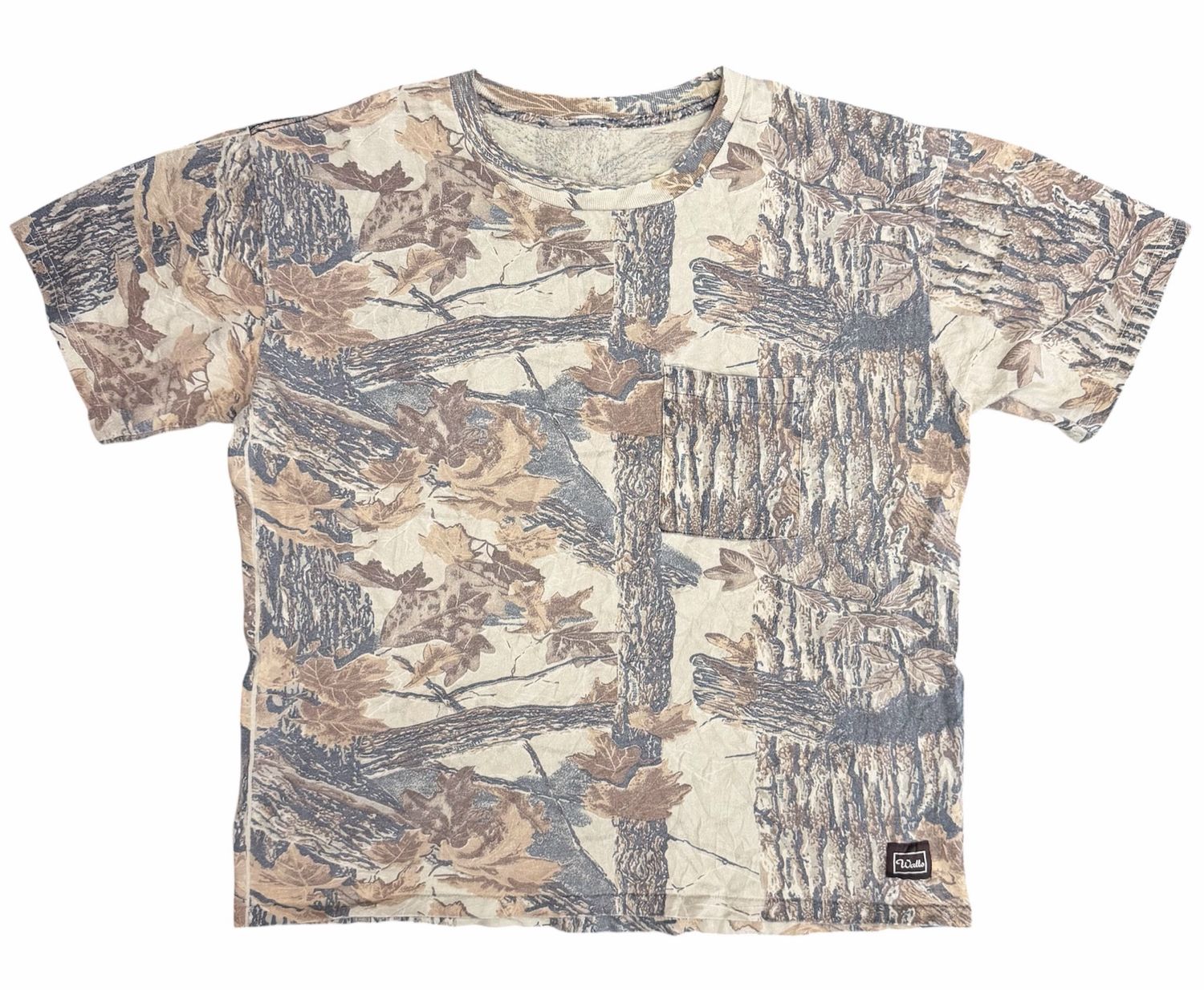 Vintage Real Tree Camo Tee Walls XL 27x30