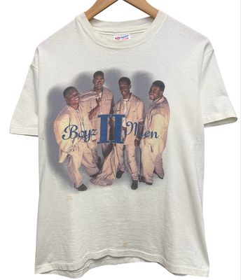 Vtg '94/95 Boys II Men All Around The World Tour Tee Size M 20x25