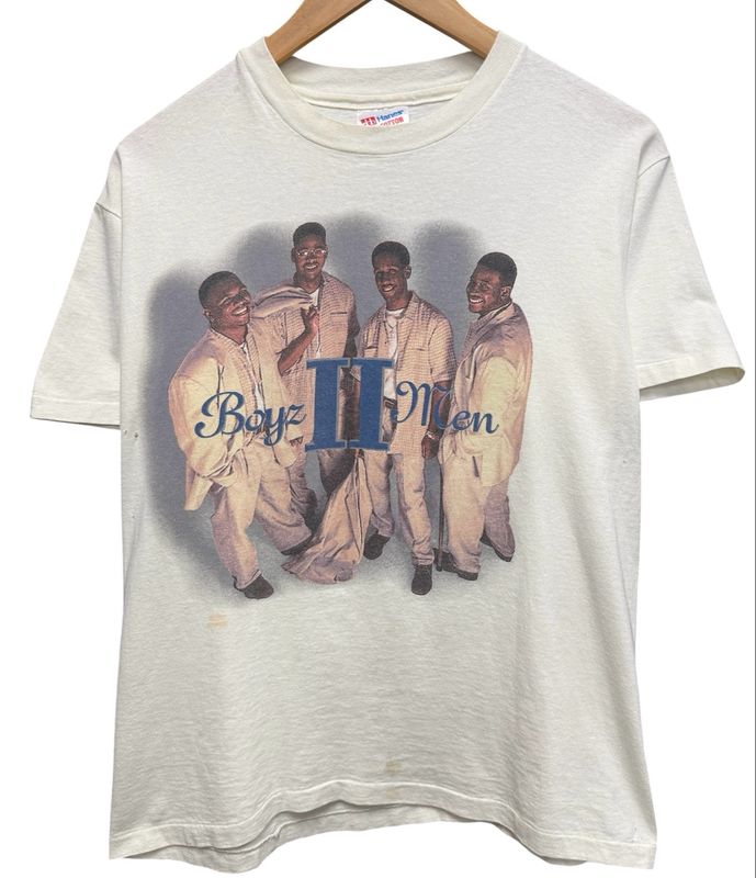 Vtg '94/95 Boys II Men All Around The World Tour Tee Size M 20x25