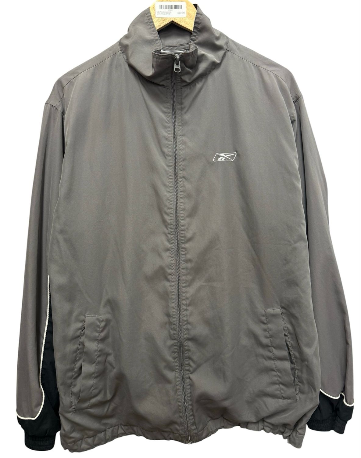Vtg Reebok Zip Up Jacket Size M