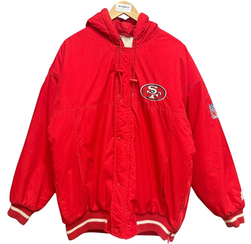 Vintage Starter 49ers Jacket (No Zipper) Size L