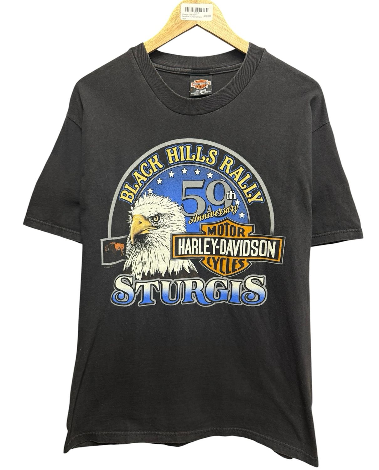 Vintage 1999 Harley Davidson Sturgis Tee Size Large