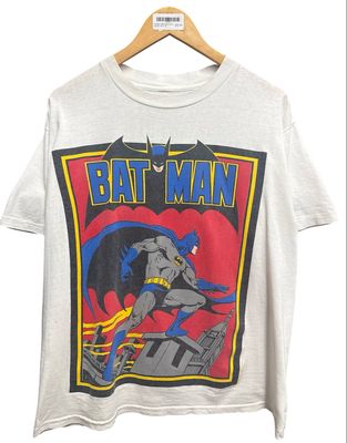 Vintage 1986 Batman Tee Size M 22x27