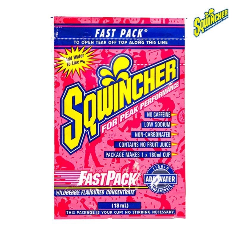 Sqwincher Hydration Fast Pack Wildberry - SQ0099-WB