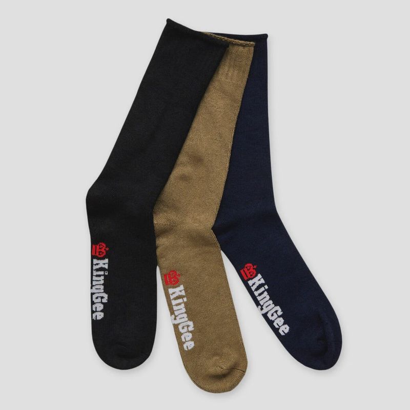 King Gee Bamboo Socks 3 Pack - K09271